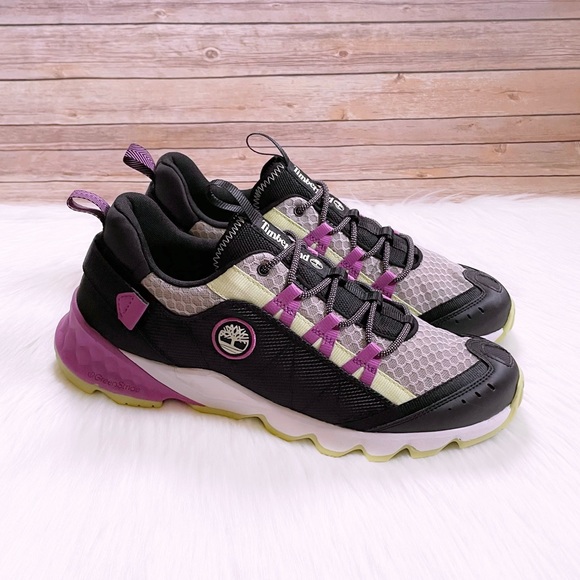 Timberland Men’s Solar Wave Low Taupe Mesh Sneakers - Picture 1 of 7